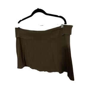 Old Navy Ultra Low Waist Skirt – Brown & Green – Size XL – Casual & Comfy